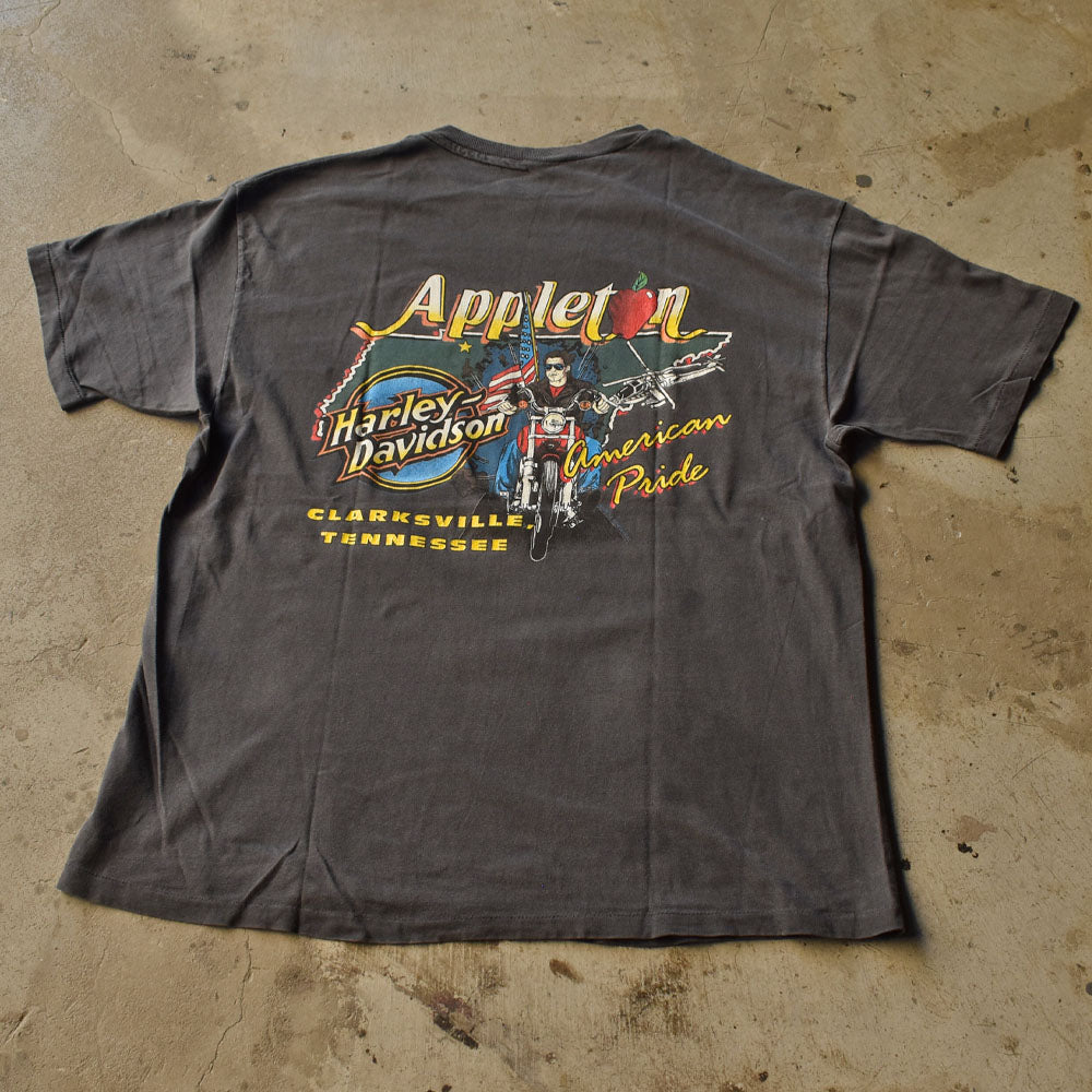 90’s Harley-Davidson イーグル 両面プリント Tシャツ 230919