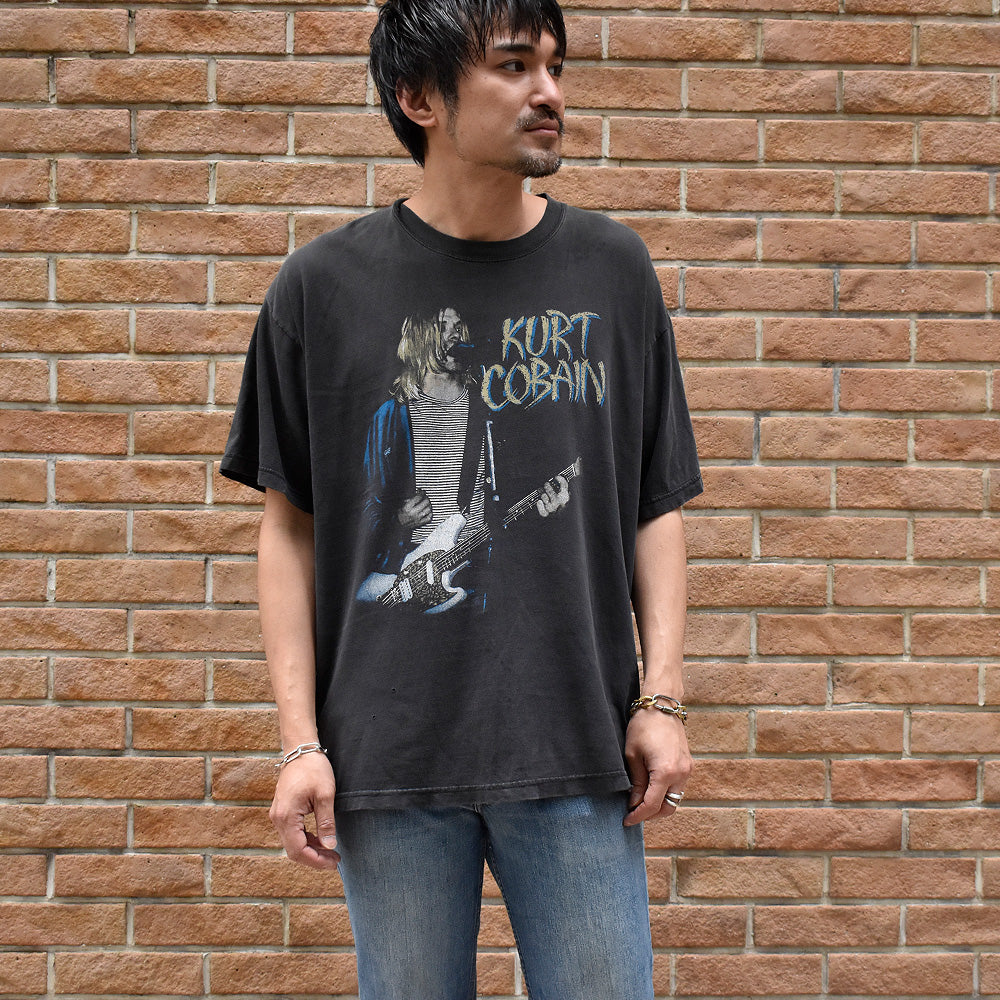 90's～ NIRVANA “Kurt Cobain” Tシャツ 250531H