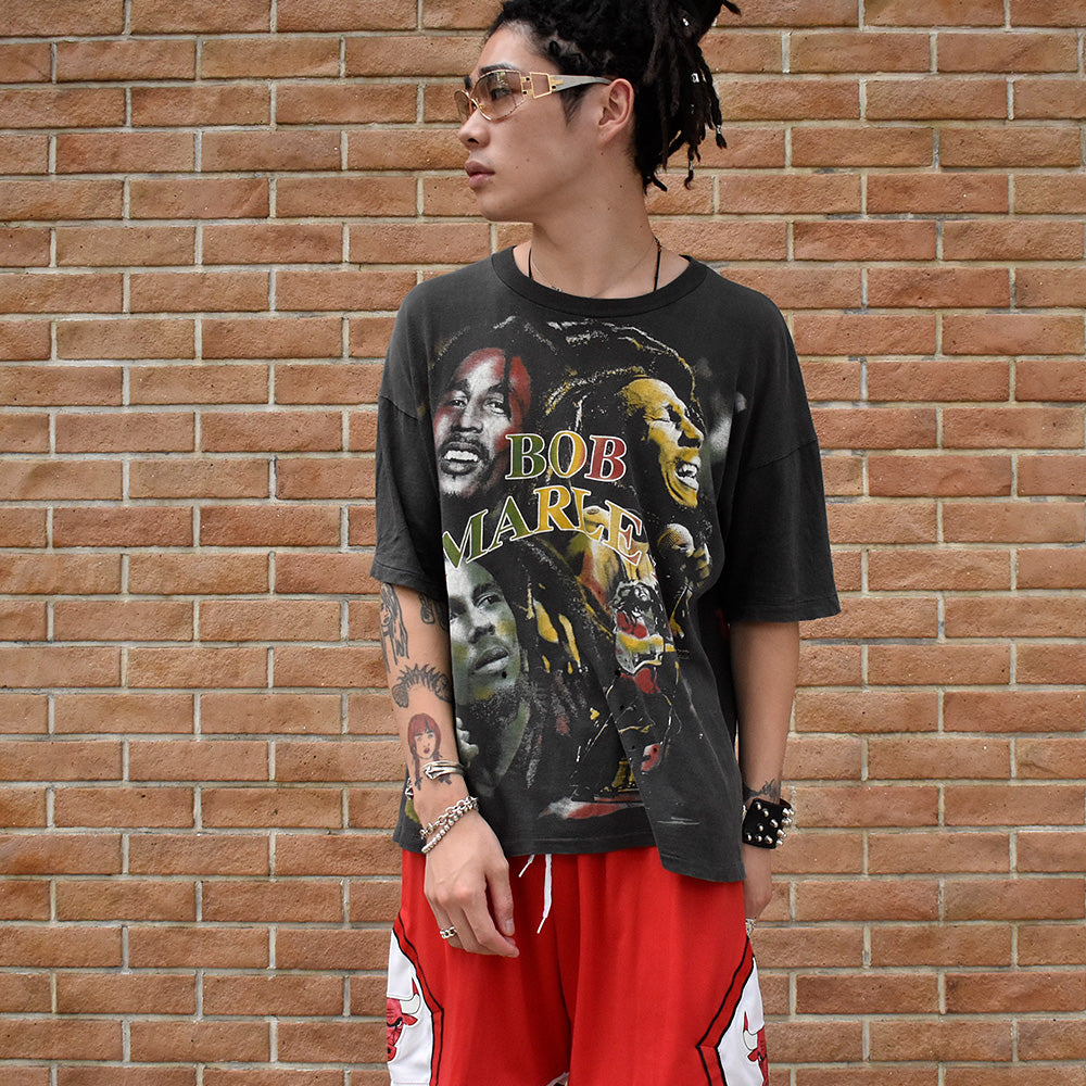 90's BOB MARLEY “Rasta Revolution” Tシャツ 240829H
