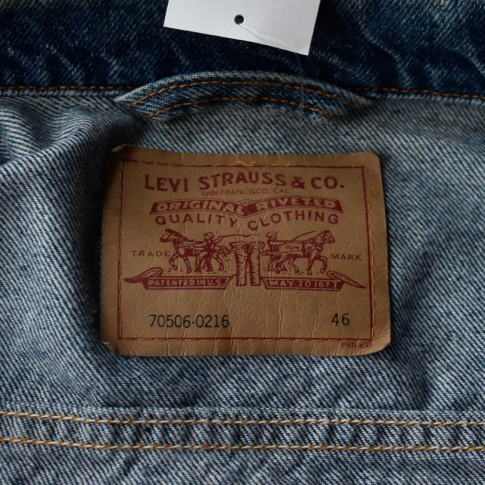 90's Levi’s 70506-0216 デニムジャケット USA製 250629H