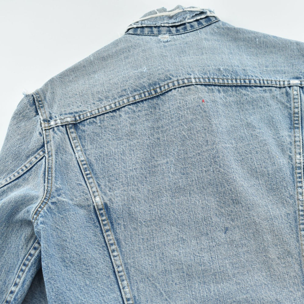 70's Levi's 70505 "BORO" クラッシュデニムジャケット USA製 260306H