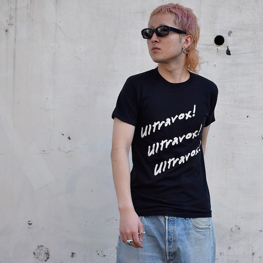 80's Ultravox！ “Ultravox！” Tシャツ “Noirshirt掲載” 240107H