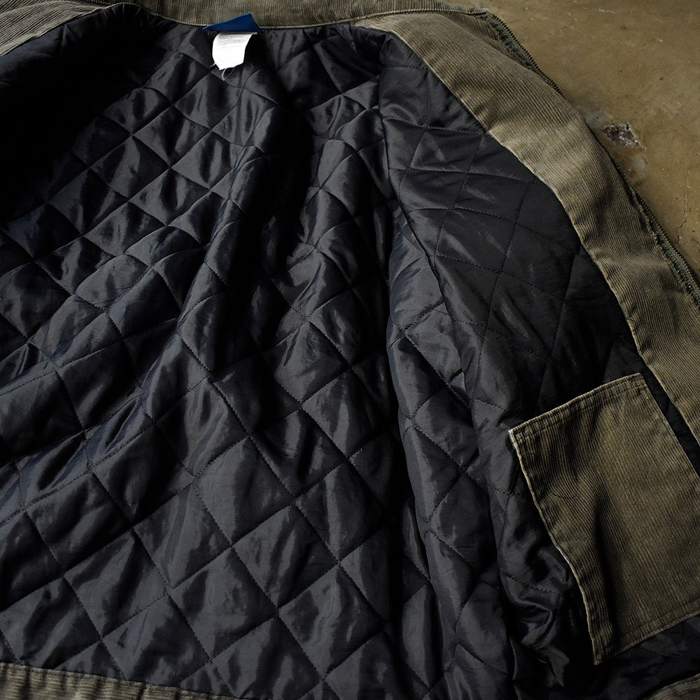 90's Dickies デトロイトタイプ コーデュロイジャケット 中綿入りキルティングライナー 231121H