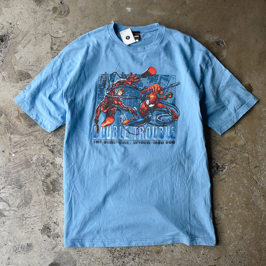 Y2K Marvel “Daredevil×Spider-Man“ Tシャツ 250623H