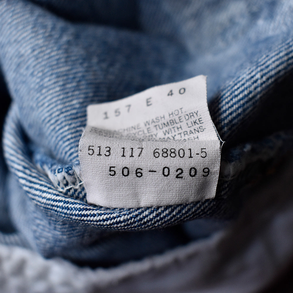 90's Levi's 506-0209 ケミカルウォッシュ デニムパンツ USA製 231003H