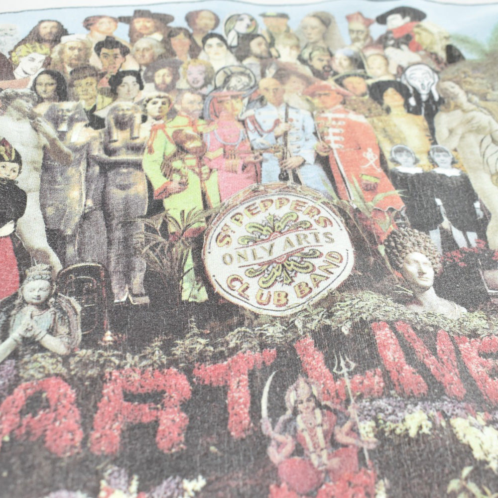 90's "St Pepper's Only Arts Club Band / ART LIVES" アート パロディTシャツ 260616H