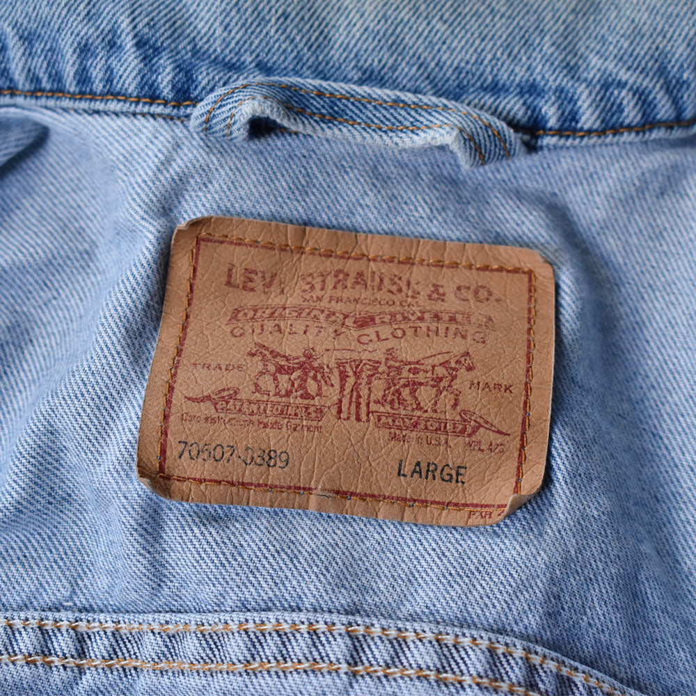 90’s Levi's 70507-0389 デニムジャケット USA製 240426