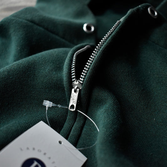 70's BEST 片ツメジッパー 無地フルジップパーカー 250706H