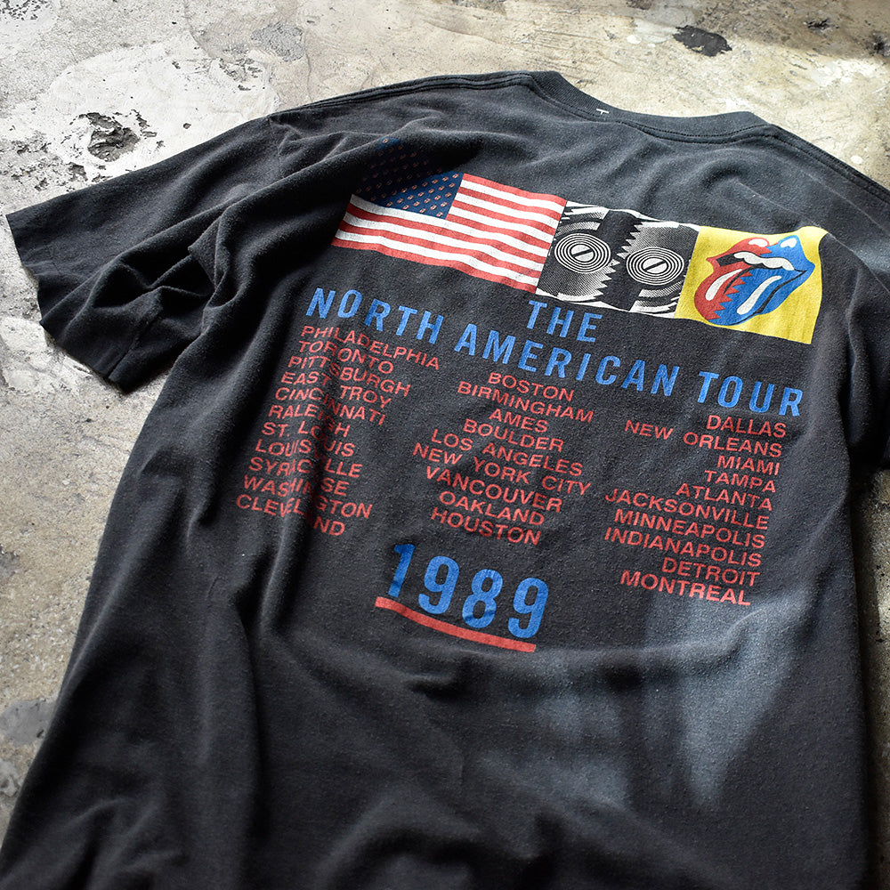 80's The Rolling Stones big logo！“North American Tour“ Tシャツ 240819H