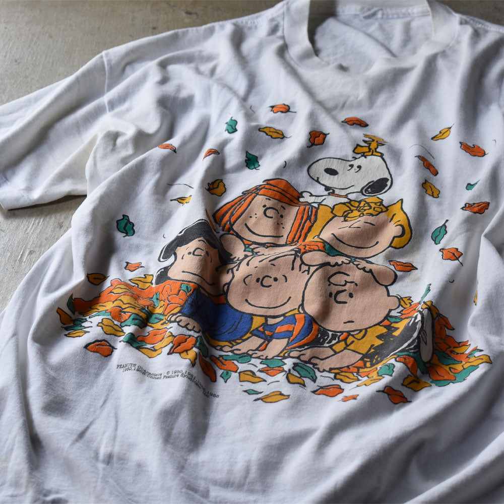 90’s　Peanuts/ピーナッツ “SNOOPY & FRIENDS” Tシャツ　230814