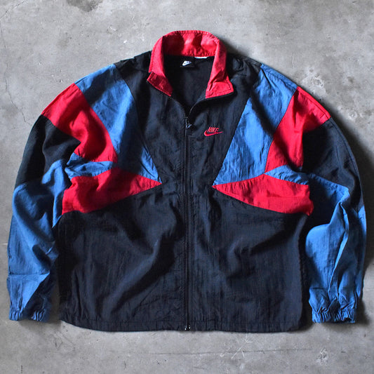 90’s NIKE 刺繍logo ナイロンジャケット 240226