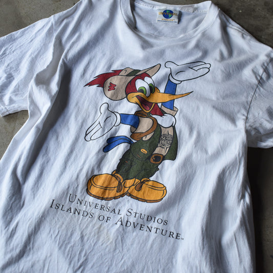90's　Universal Studios/ユニバーサル・スタジオ “Woody Woodpecker” Tシャツ　230507