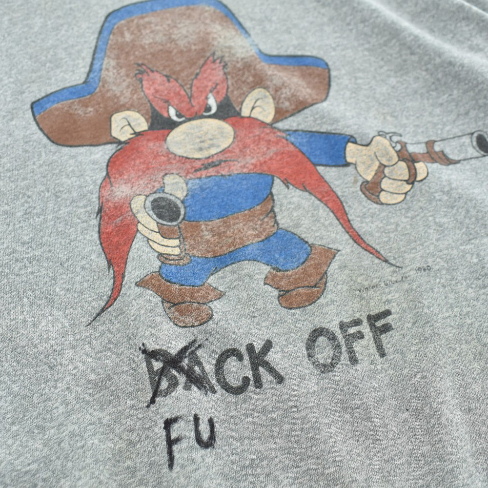 80's Looney Tunes Yosemite Sam “BACK OFF” Tシャツ 260501H
