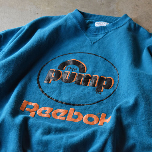 90’s Reebok “pump” クルーネックスウェット 240629H