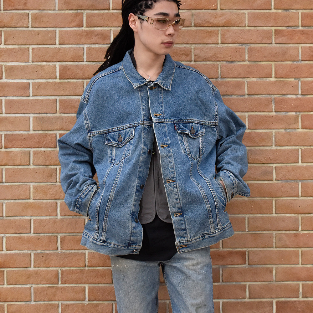 90's big size！ Levi's 70507-0389 デニムジャケット XXL size ...