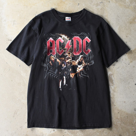 Y2K AC/DC “BLACK ICE TOUR” ロック Tシャツ 250801