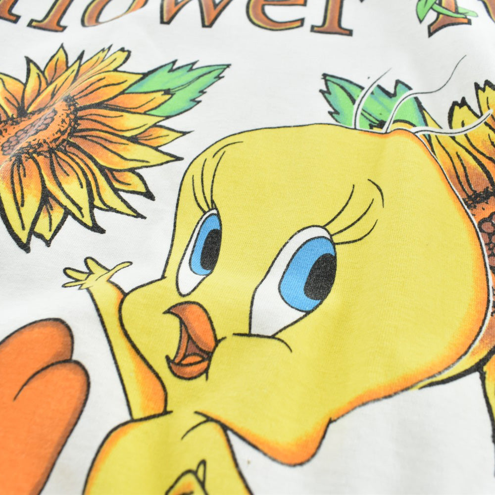 90’s Looney Tunes “Sunflower Tweety” AOP キャラTシャツ USA製 260512H