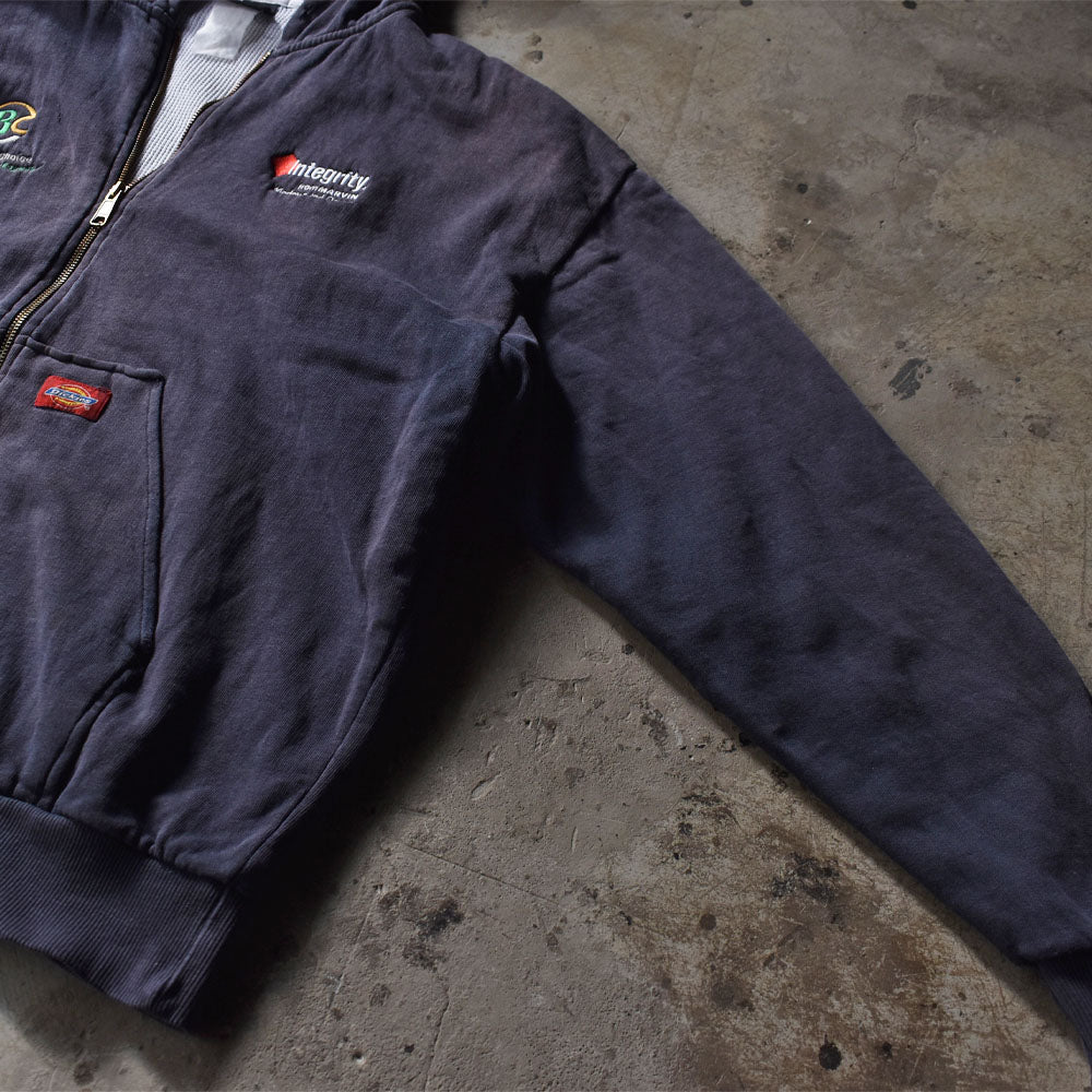 90’s Dickies 雰囲気◎ サーマルライナー スウェット フルジップパーカー 231120