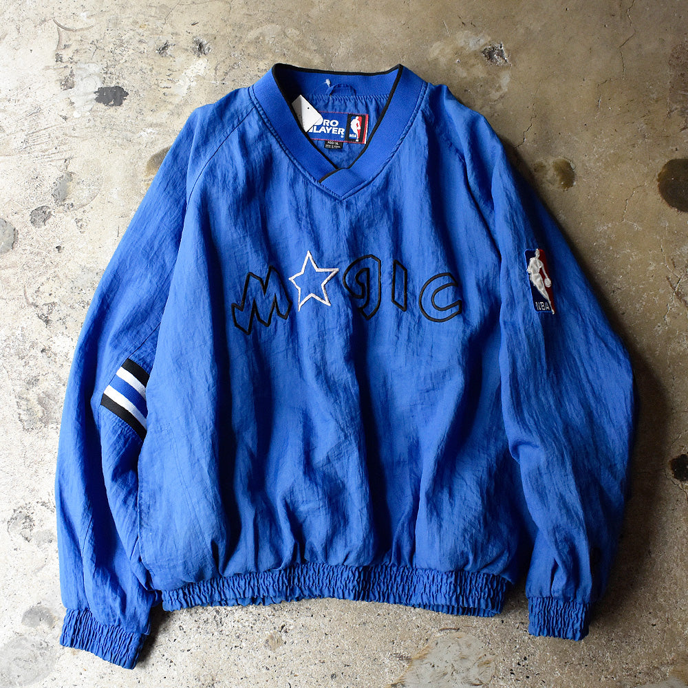 Y2K PROPLAYER NBA “Orlando Magic” プルオーバー ナイロンジャケット 250410H