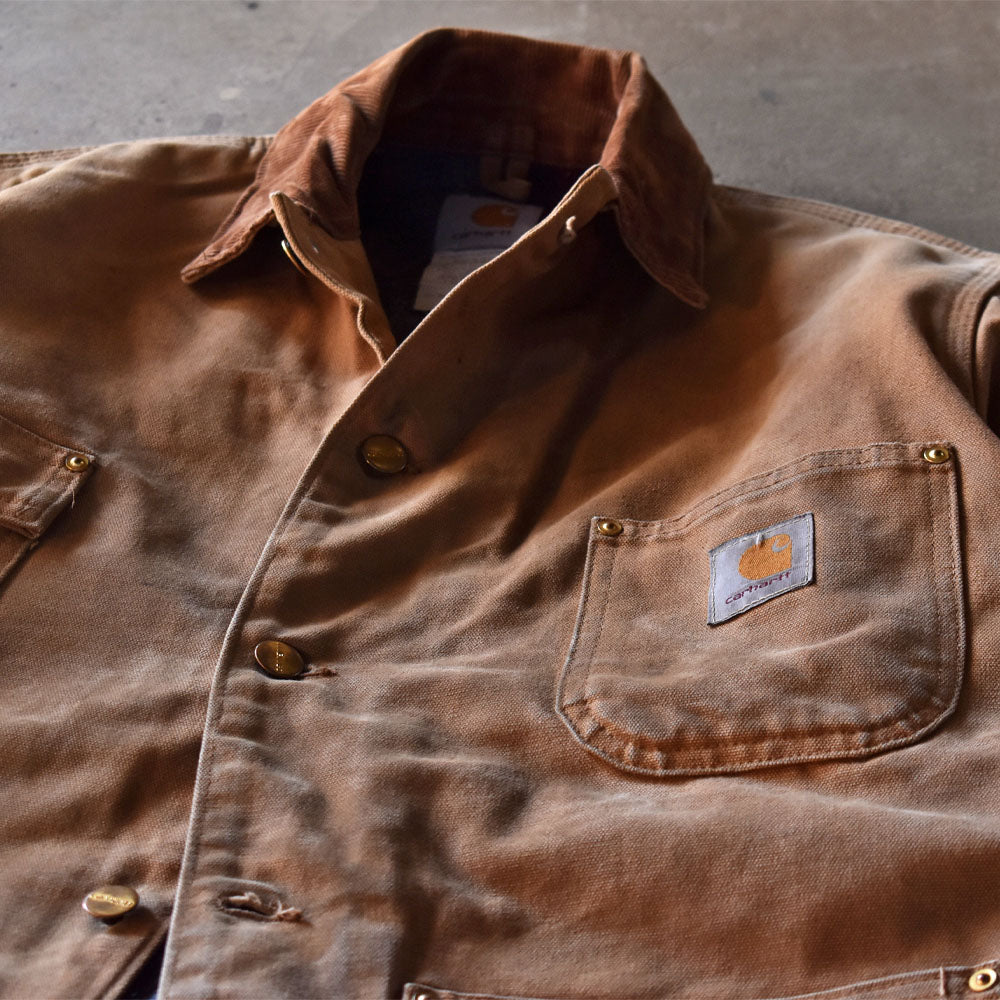 90's Carhartt ブランケットライナー ミシガンチョアコート USA製 231204