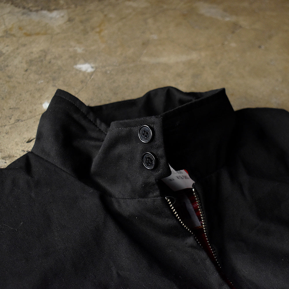 90's～ Harrington ハリントンジャケット ピンズ付き！ ブラック×赤チェック 250317H