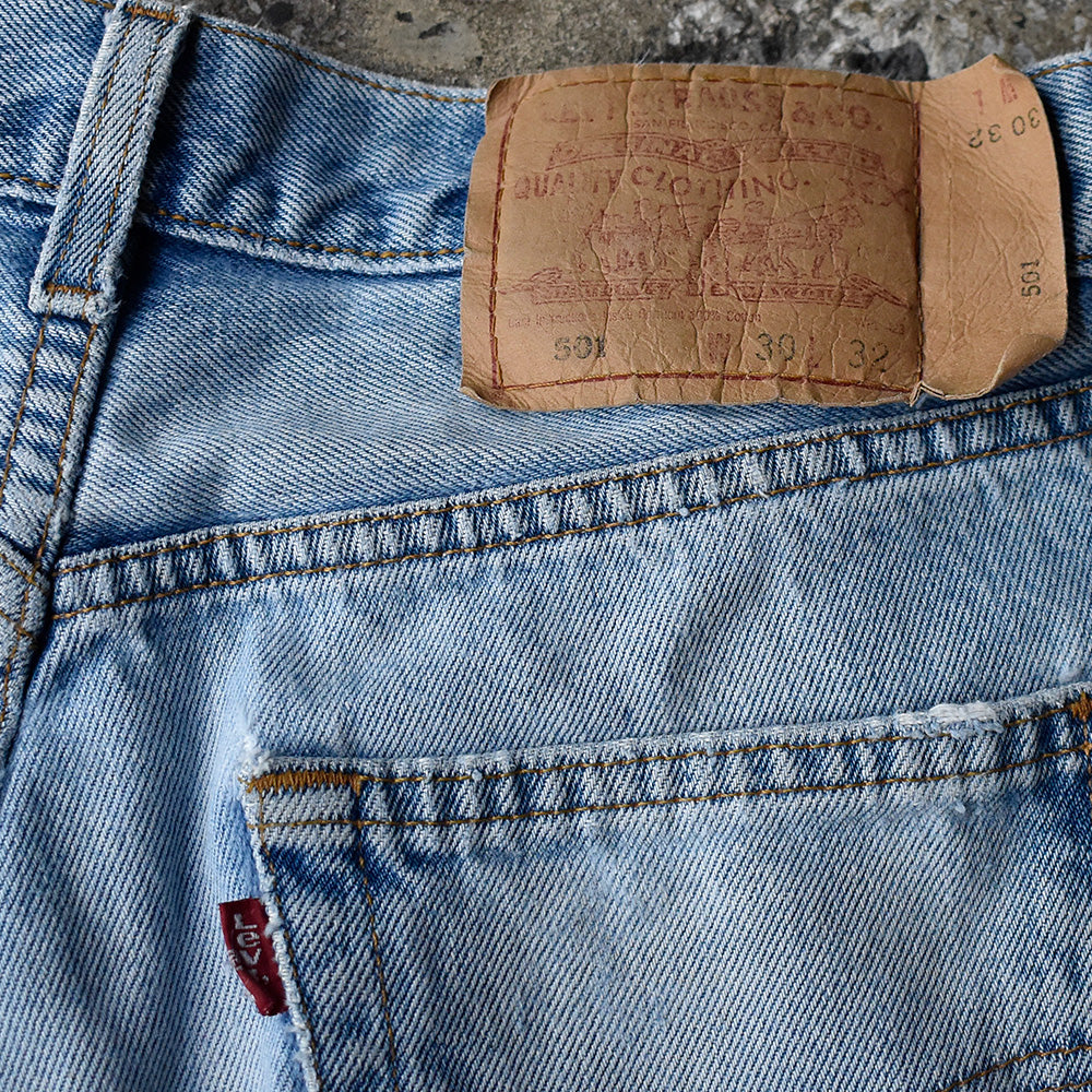 90's ダメージ！ Levi's 501 デニムパンツ 240624H