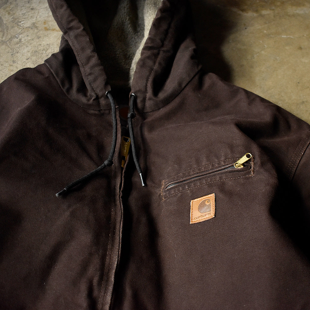 Y2K Carhartt フード付き デトロイトジャケット ボアライナー 231226H