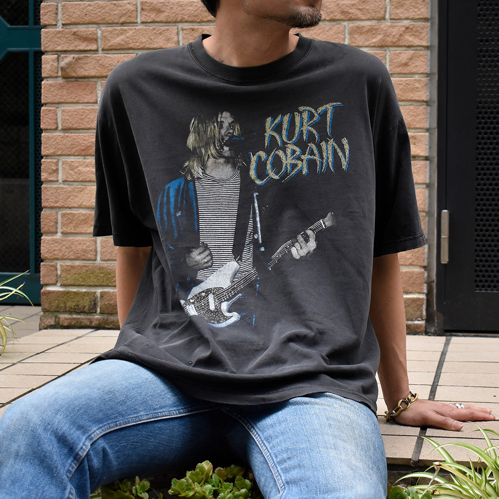 90's～ NIRVANA “Kurt Cobain” Tシャツ 250531H