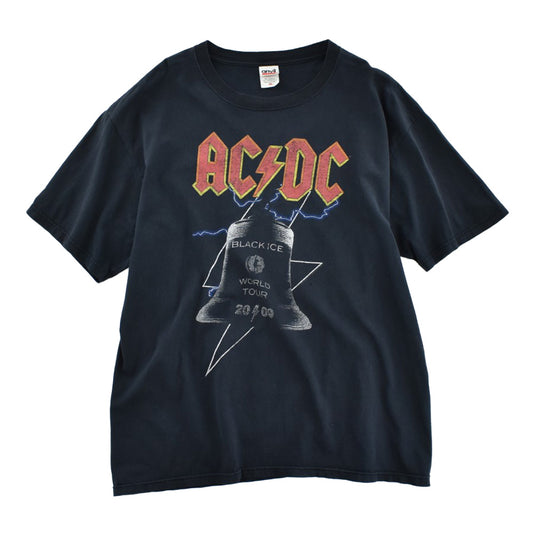 Y2K AC/DC "BLACK ICE" WORLD TOUR ロックTシャツ 260515H