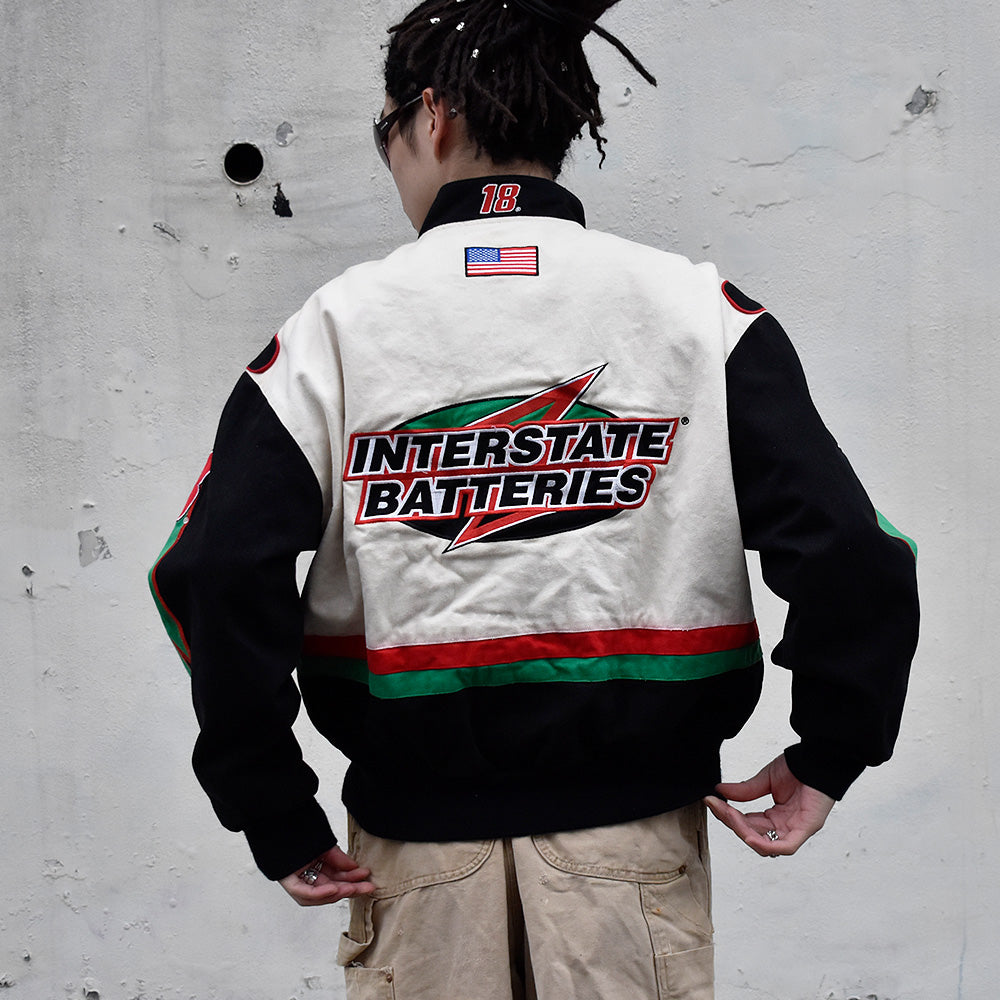 90's～ Chase Authentics×JEFF HAMILTON コットン レーシングジャケット 240202H