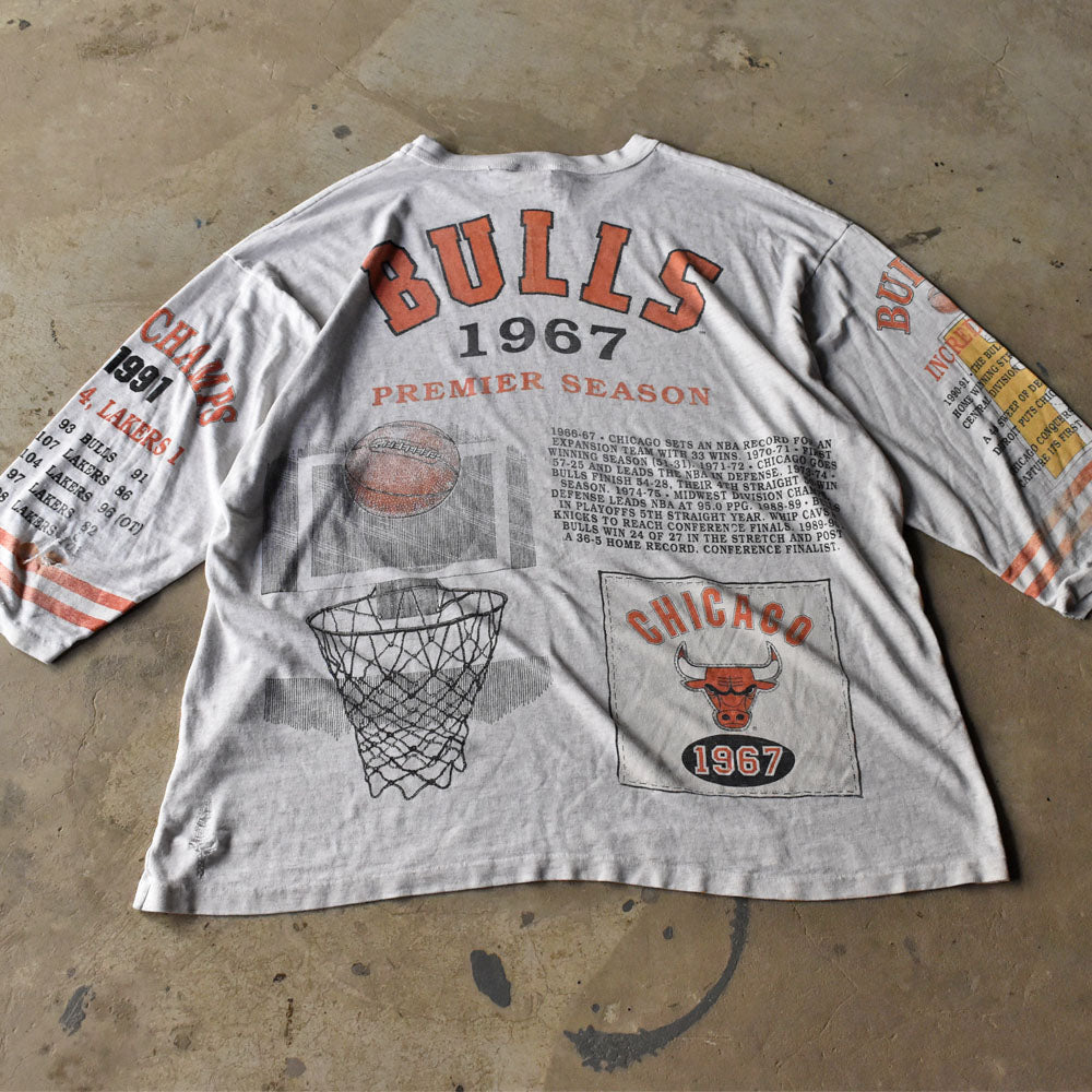 90’s NBA Chicago Bulls ハーフスリーブ Tシャツ USA製 240516