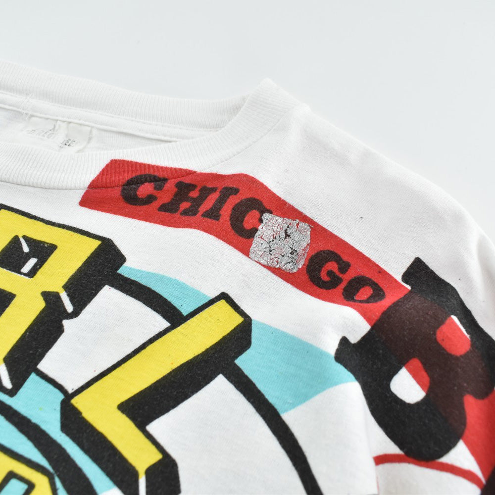 90’s AOP Chicago Bulls “1993 WORLD CHAMPS” NBA Tシャツ 260526H