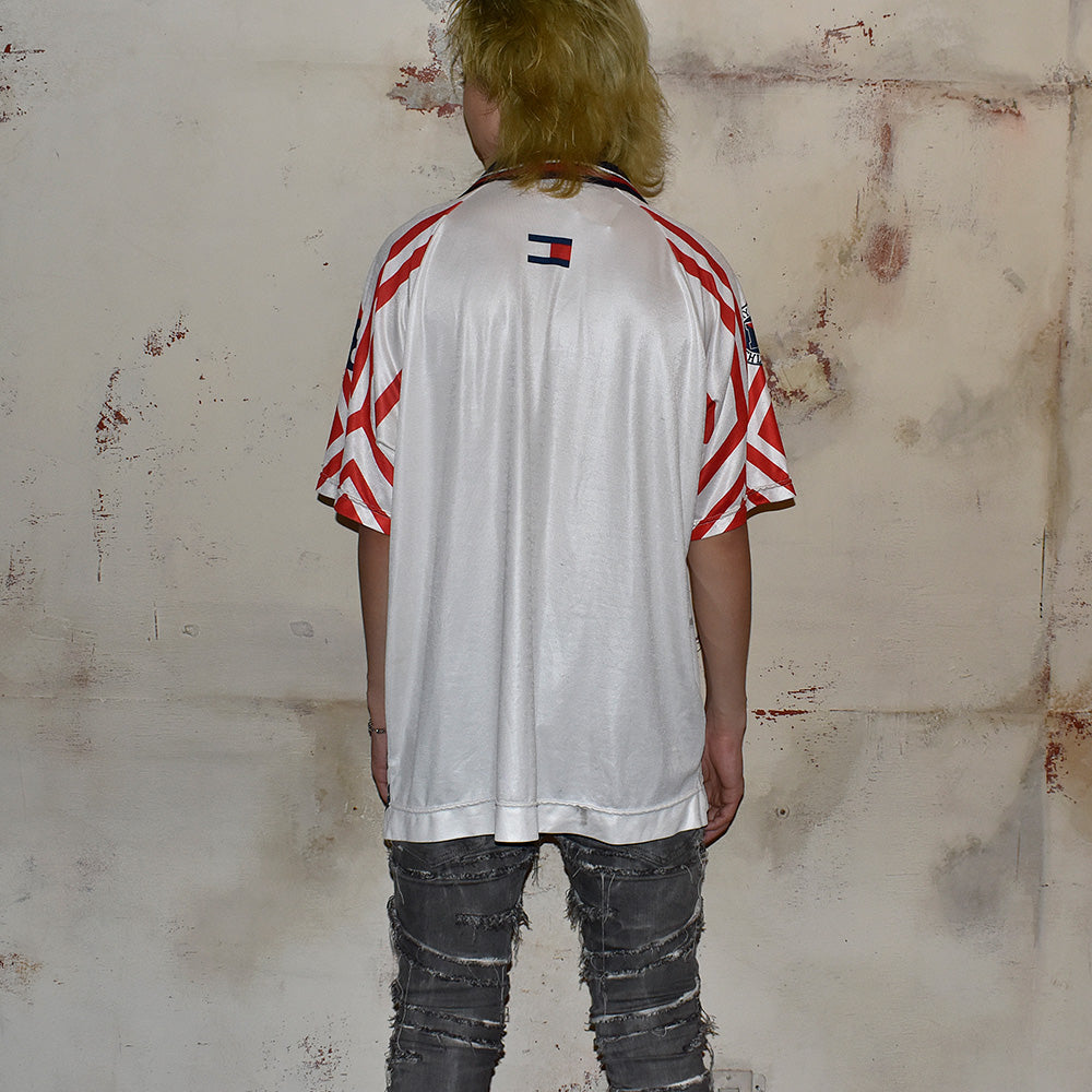 90's Tommy Hilfiger フットボール サッカーシャツ USA製 250613H