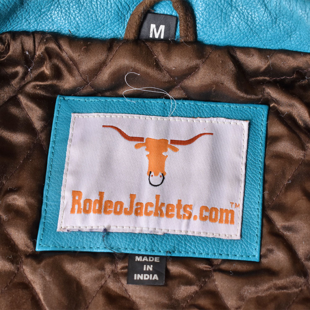 Rodeo Jacket.com ナイスカラー！ チョコミント配色 バーシティ アワードジャケット 240129