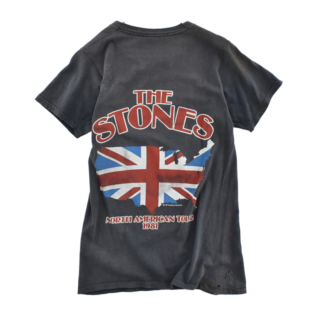 80's The Rolling Stones "North American Tour 1981" 星条旗ベロ ロックT 260710H