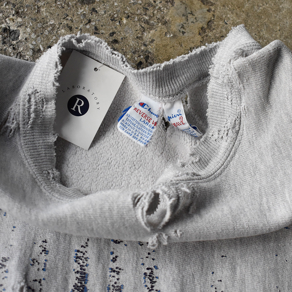 90's ボロ！ Champion RWスウェット USA製 250207H