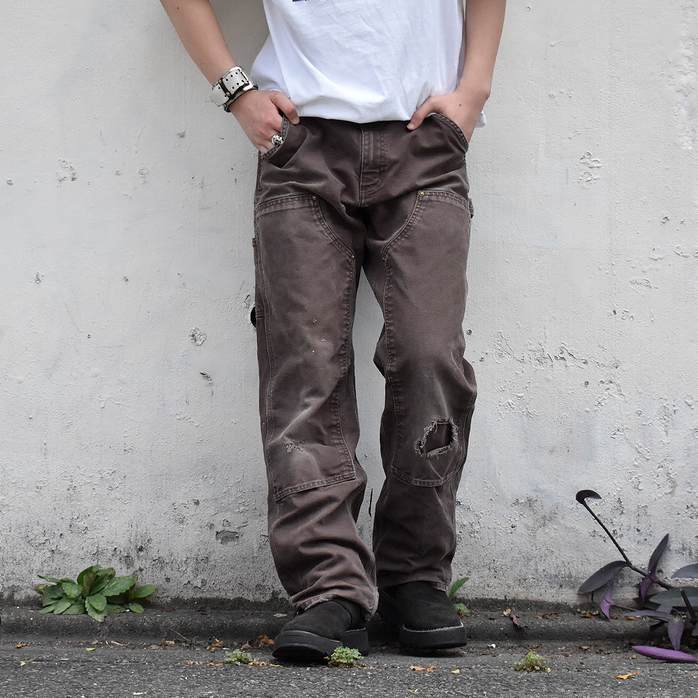 Carhartt ダメージ！ ダブルニー ダック ペインターパンツ 240720H