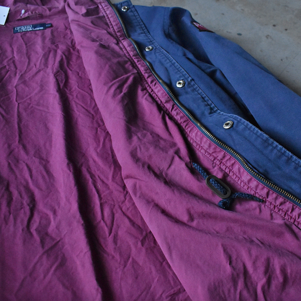 90's Polo Ralph Lauren “POLO SPORT”フードコート マウンテンパーカー 240108