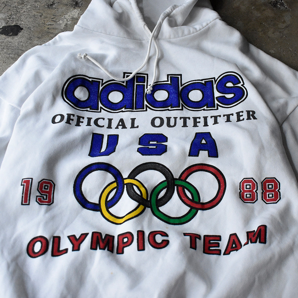 80's adidas “USA OLYMPIC TEAM” パーカー 241111H