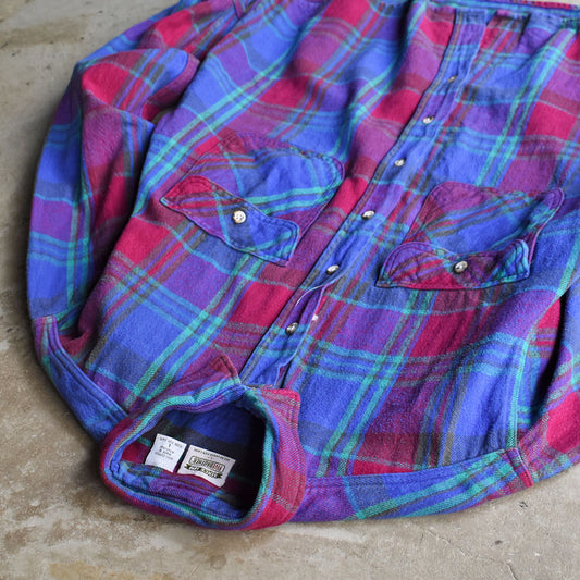 90’s FIVE BROTHER フランネルシャツ ナイスカラー 251007H