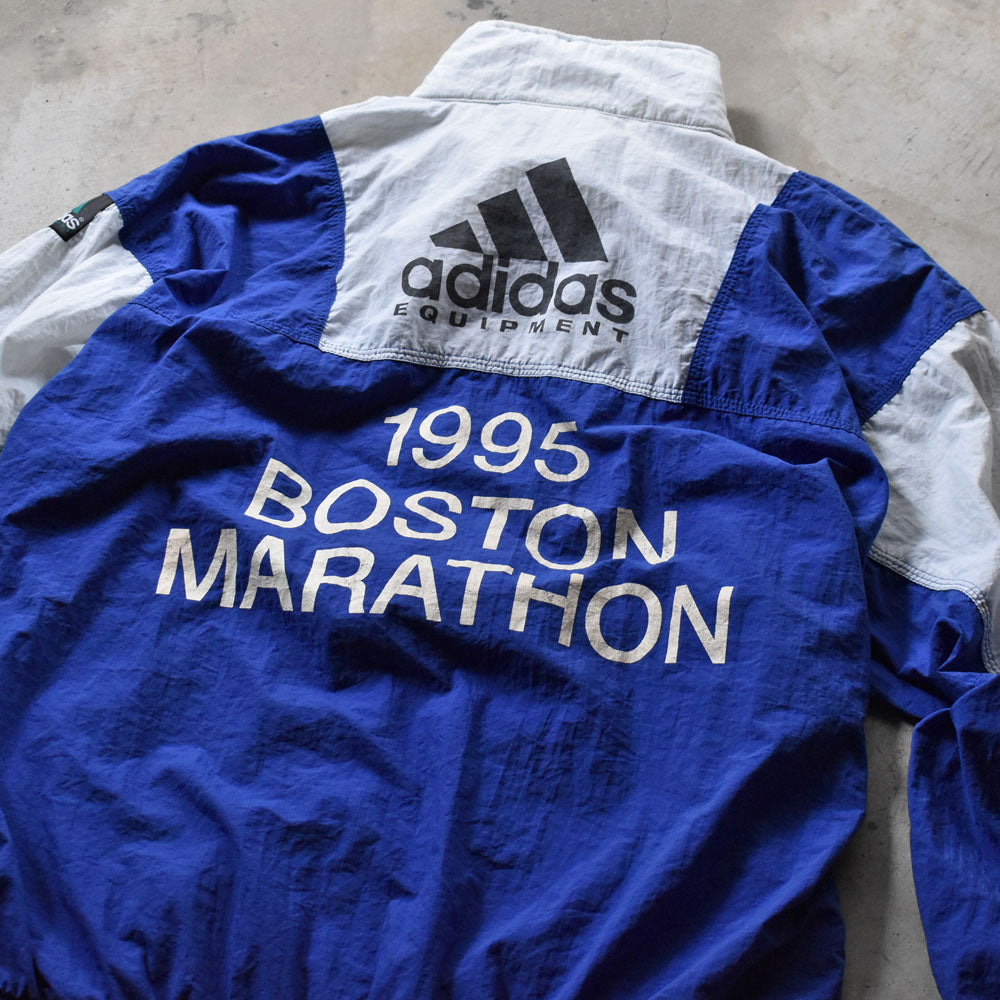 90’s adidas EQUIPMENT “1995 BOSTON MARATHON”ナイロン トラックジャケット 240508