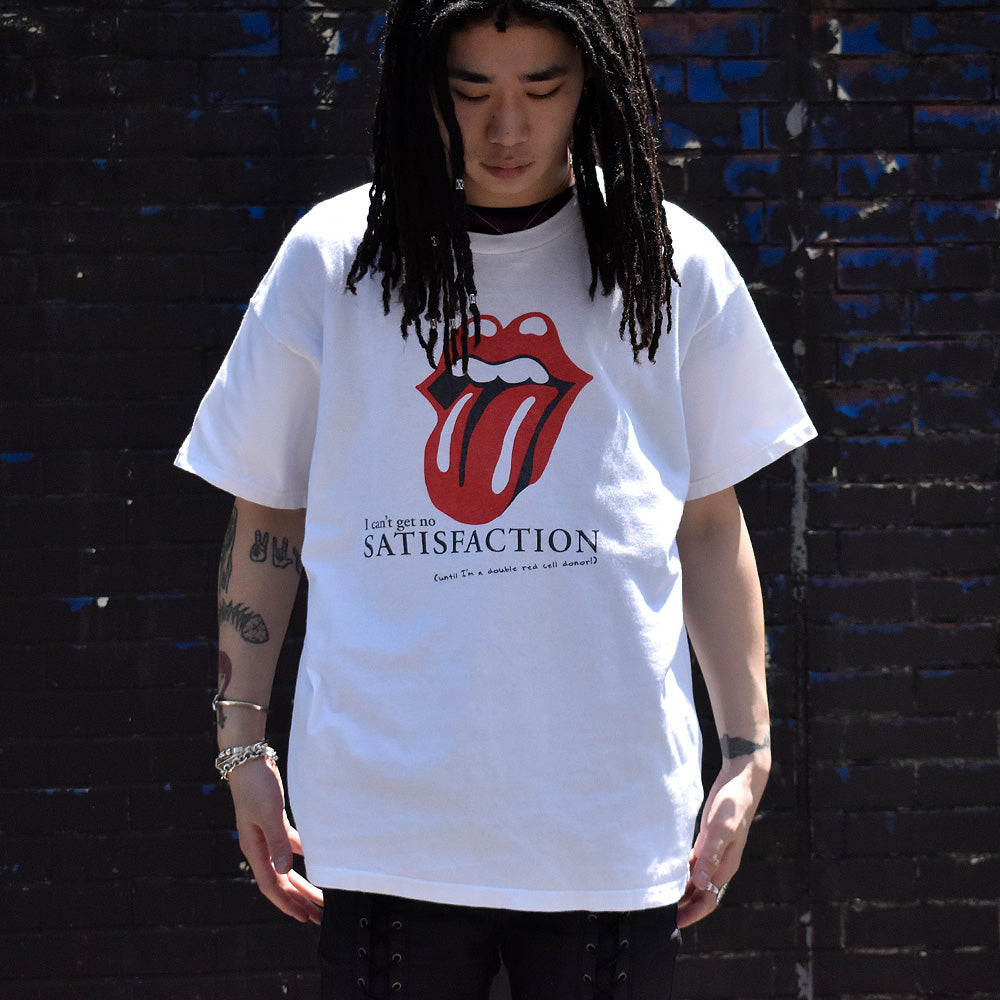 90's～ The Rolling Stones “（I Can't Get No）Satisfaction“ Carter BloodCare Tシャツ 240511H