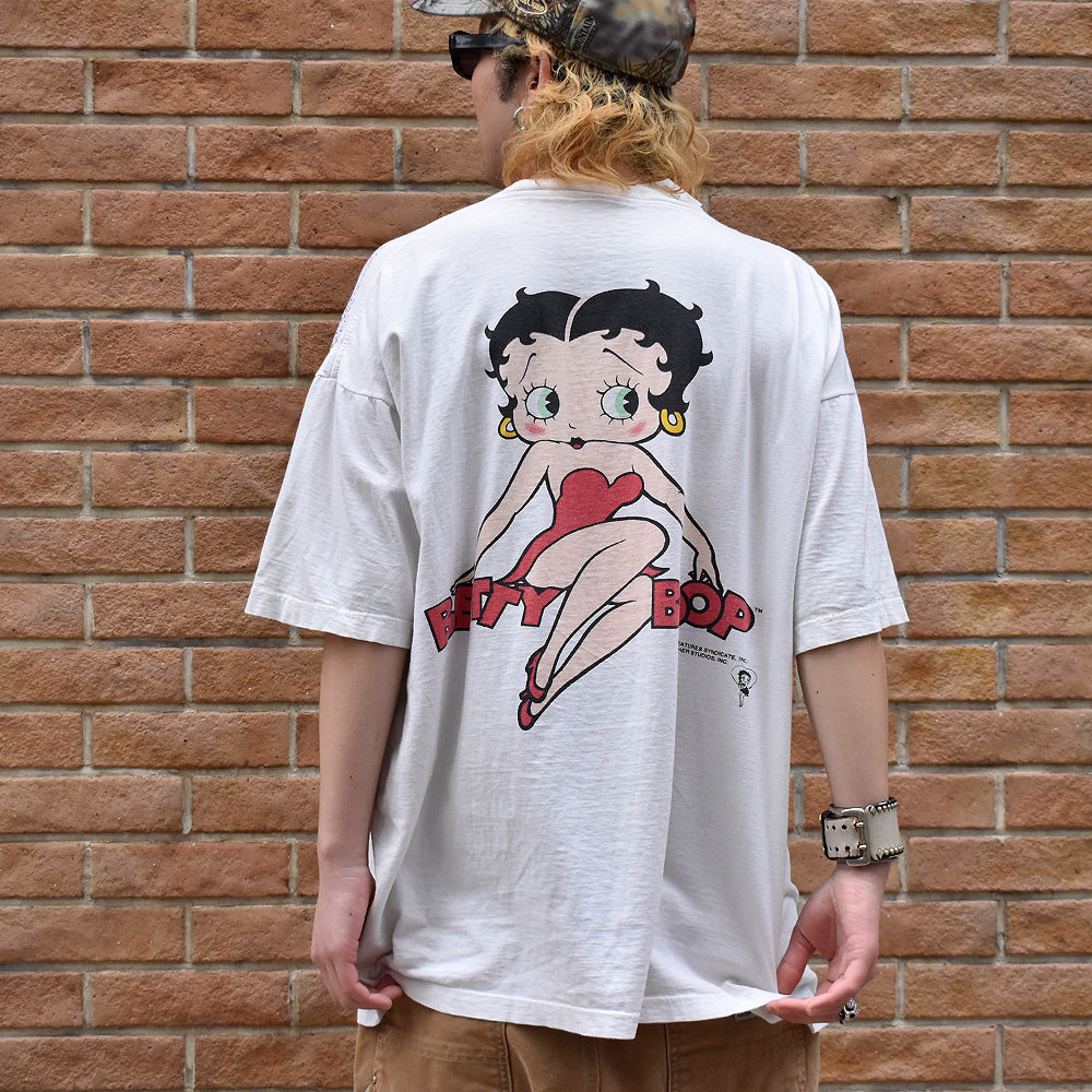 90's AOP！ BETTY BOOP Tシャツ 240308H – LABORATORY®