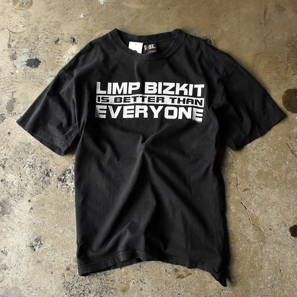 90's Limp Bizkit “IS BETTER THAN EVERYONE” Tシャツ 241008H