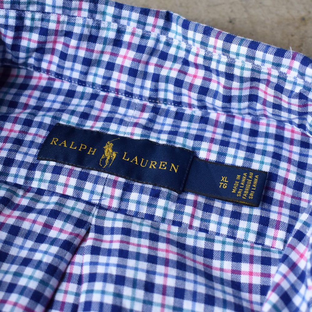 Ralph Lauren/ラルフ ローレン チェック ボタンダウンシャツ　230620