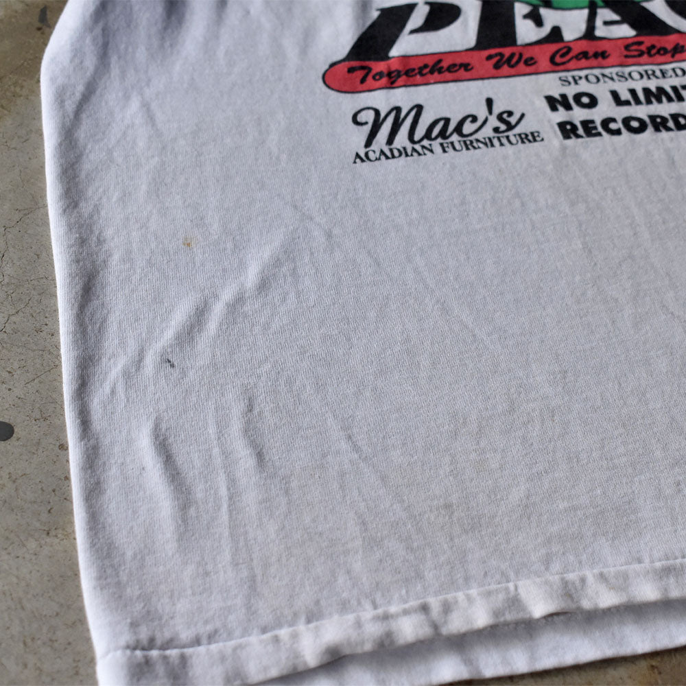 90's NO LIMIT RECORDS ”PARTNERS PEACE” レコード 企業系 Tシャツ 240528