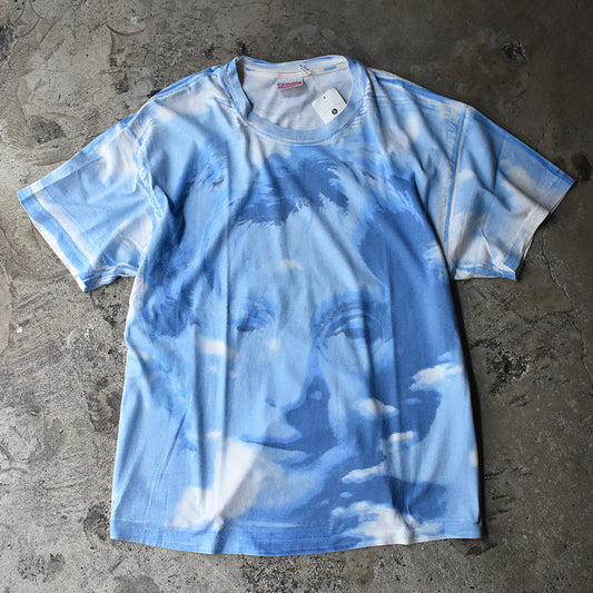 80's~ AOP! John Lennon face×blue sky! Tシャツ 230629H
