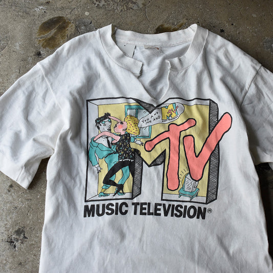 80's “MTV“ Music Television Tシャツ USA製 250709H