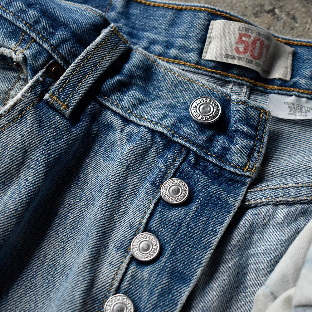 Y2K ダメージ！ Levi's 501 デニムパンツ 231222H