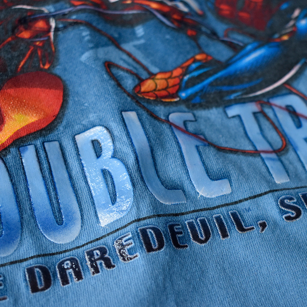 Y2K Marvel “Daredevil×Spider-Man“ Tシャツ 250623H